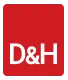 D&H Distributing CO. logo